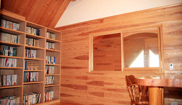 洋室（私設文庫）