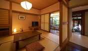 【離れ】半露天風呂付き和洋室＋リラックスサンルーム／一例