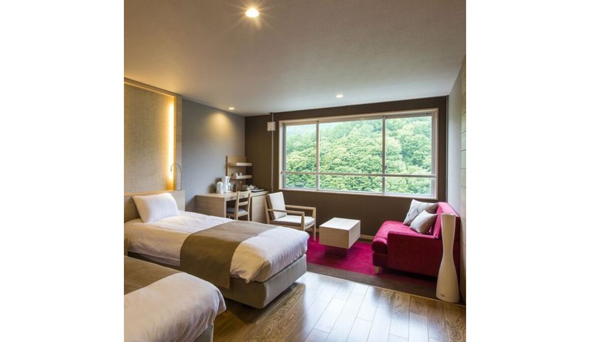 【レディーススタンダード】38㎡の洋室タイプ。レディースフロア限定アメニティも揃えております。