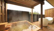 露天風呂付モダン和室【彩雲】【蒼天】　露天風呂