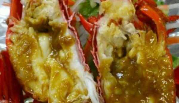 濃厚味噌伊勢海老ボイルアップ