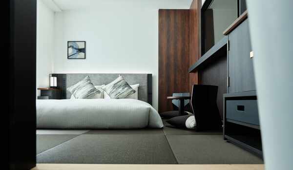 ◆モデレートクイーン（和）（18.5㎡　ベッド幅1,640mm）