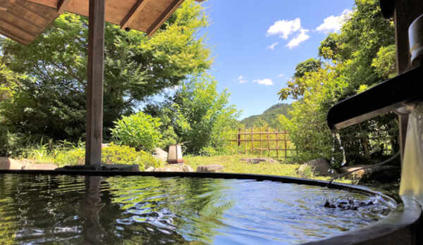 【露天風呂】女風呂露天からの風景。