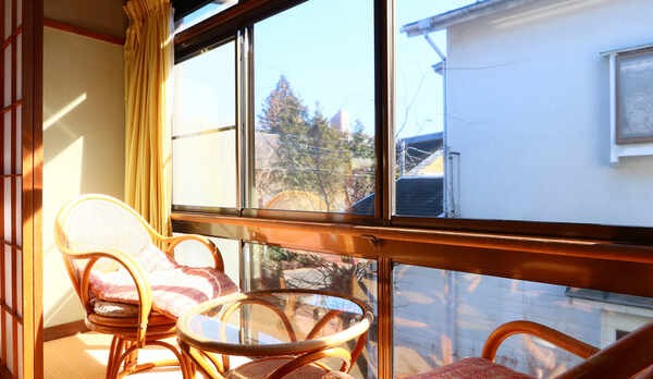 部屋◆テラス付きのお部屋は、広くお使いいただけます。