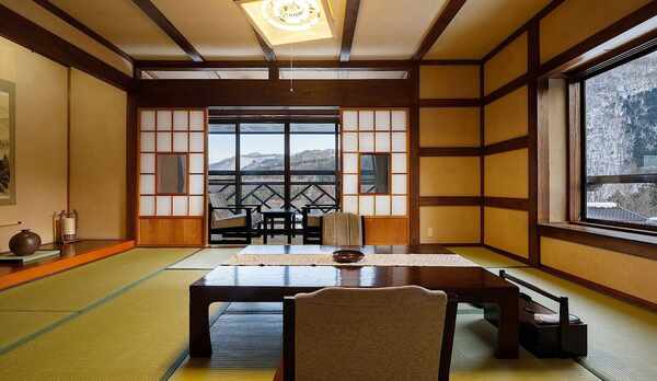 【客室】天然の銘木を使った和室【叢林亭】 禁煙・Wifi完備