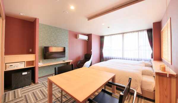 ＜火〜HI〜＞洋室ツインシモンズセミダブルハリウッドツイン