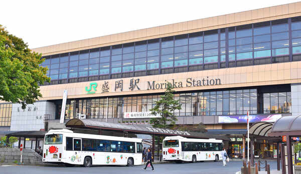 *盛岡駅/当館より徒歩3分でアクセス良好！