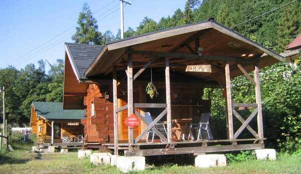 ペット同伴可能ログキャビン