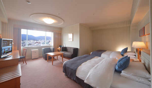 デラックスツインルーム（広さ45平米）