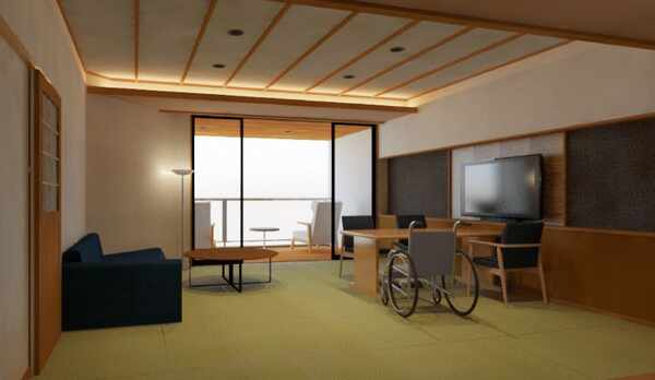 【紫水亭】客室イメージ／ユニバーサルスイートルーム