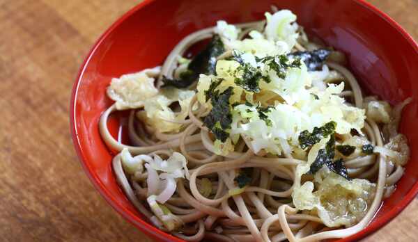 【夕食一例】信州そば