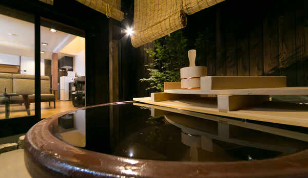 自慢の露店風呂