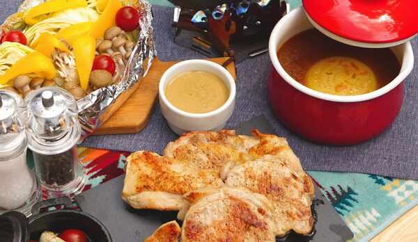 テントヴィラ 夕食食材（スタンダード BBQコース）