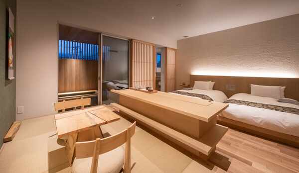 【スタンダードルーム】42.89〜46.47平米　全室40平米以上のゆとりのあるお部屋をご用意。