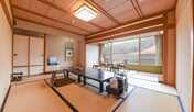 *【客室/和室12畳】どこか懐かしさのある和室。シンプルですがほっと一息落ち着けるお部屋です。