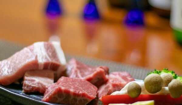 ★上州牛、上州麦豚合い盛り