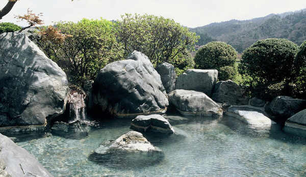 さぎの湯荘の温泉はすべて掛け流しです！
