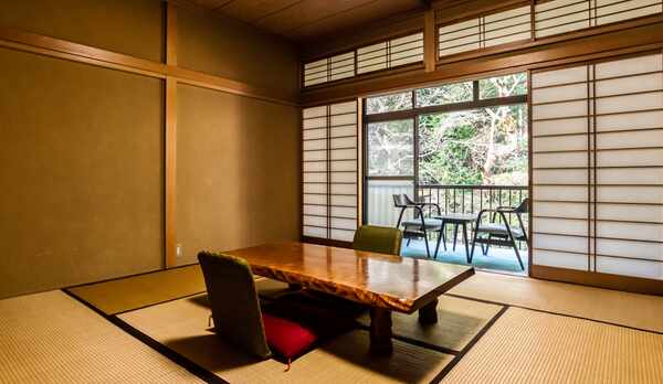 客室一例〜心落ち着く和室でごゆっくりお過ごしください