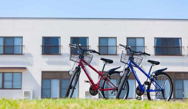 レンタルサイクルもご用意！