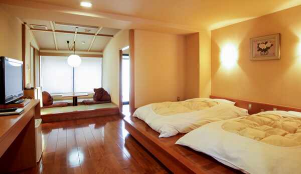 露天風呂付き特別室洋室