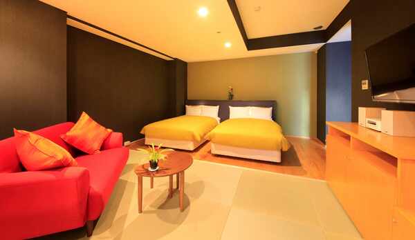 【バス付ツイン和洋室】※バリアフリーの部屋（一例）