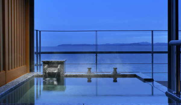 最上階モダンツイン天望露天風呂