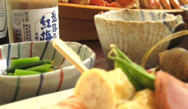 【料理】旬の素材を使った魚料理が自慢です。