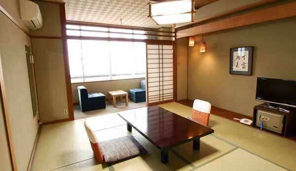 全室 標準和室　※プランによる、部屋の違いはありません