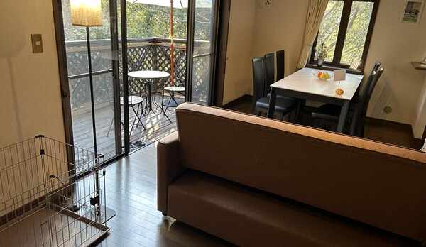 リビングとテラス