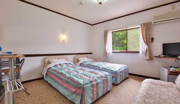 デラックスツインのお部屋