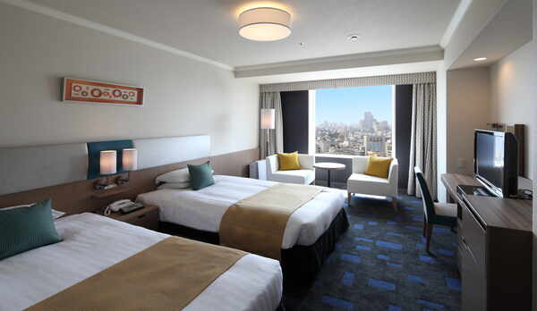 スーペリアツイン（シティビュー）(30平米)【禁煙】