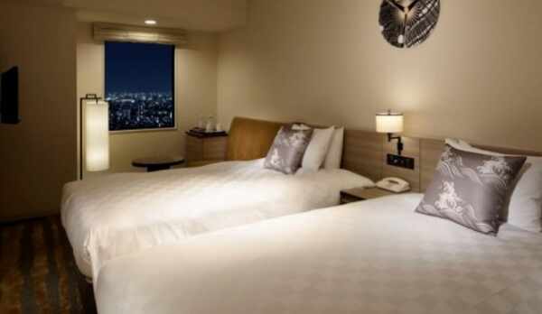 パノラマフロア　ツインルームB（33階以上）禁煙