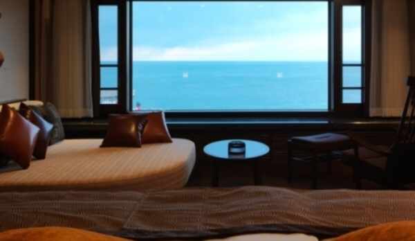 【客室】オホーツク倶楽部和モダンツインの一例