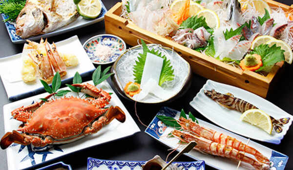 ワタリガニ＆車海老付きプラン