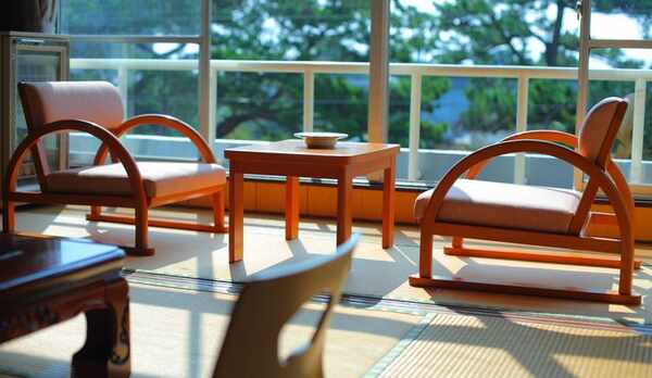 和室テーブルセットつき