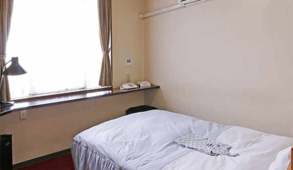 ゆったりと寛げるシングルルーム／例