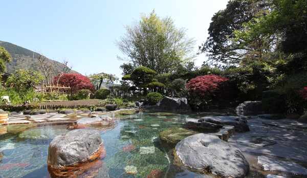 『庭園露天風呂』