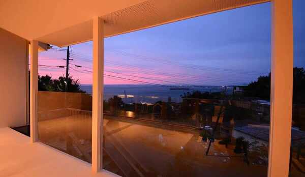 テラスからの絶景ビュー