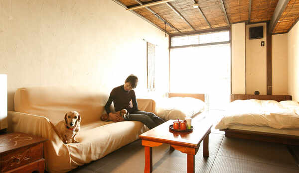 バリ風のお部屋