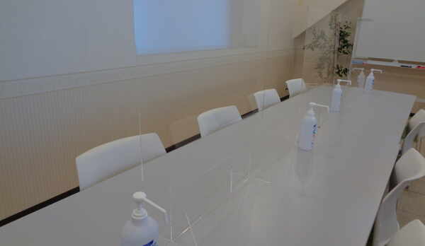 会議室★コロナ対策万全！パーテンション対策