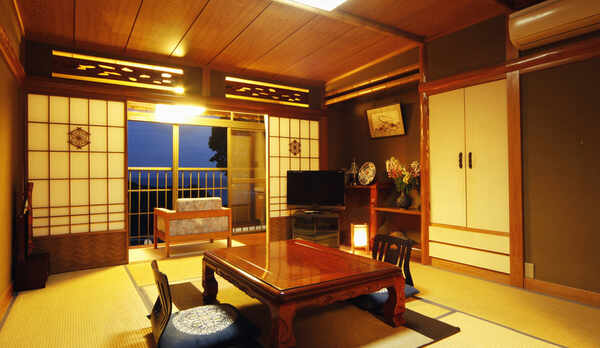10畳お部屋イメージ■部屋からの絶景は浜屋ならではの魅力です