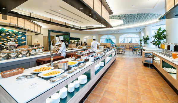 ラヴァンドルの朝食バイキング