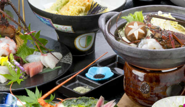 伊勢海老づくし会席（一例）