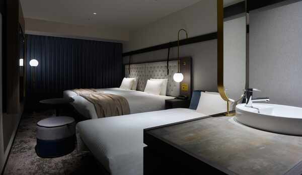 【コンフォートツイン（+ソファベッド）】26.8㎡／ベッド幅1,230㎜+ソファベッド970㎜