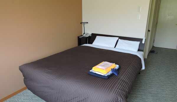 洋室ダブルベッド＜トイレ付＞（客室一例）