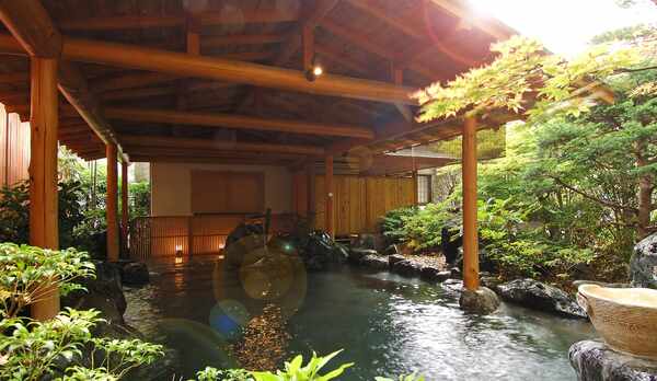 【庭園露天風呂】たまゆらの湯