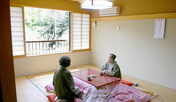緑豊な和室１０畳