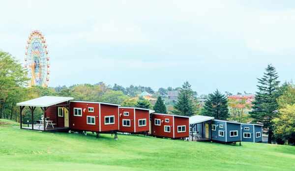 トレーラーコテージエリア