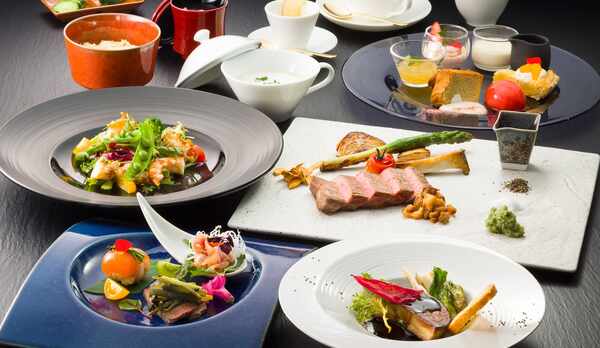 信州プレミアム牛ステーキコース 一例