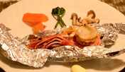 海老のホイル焼き